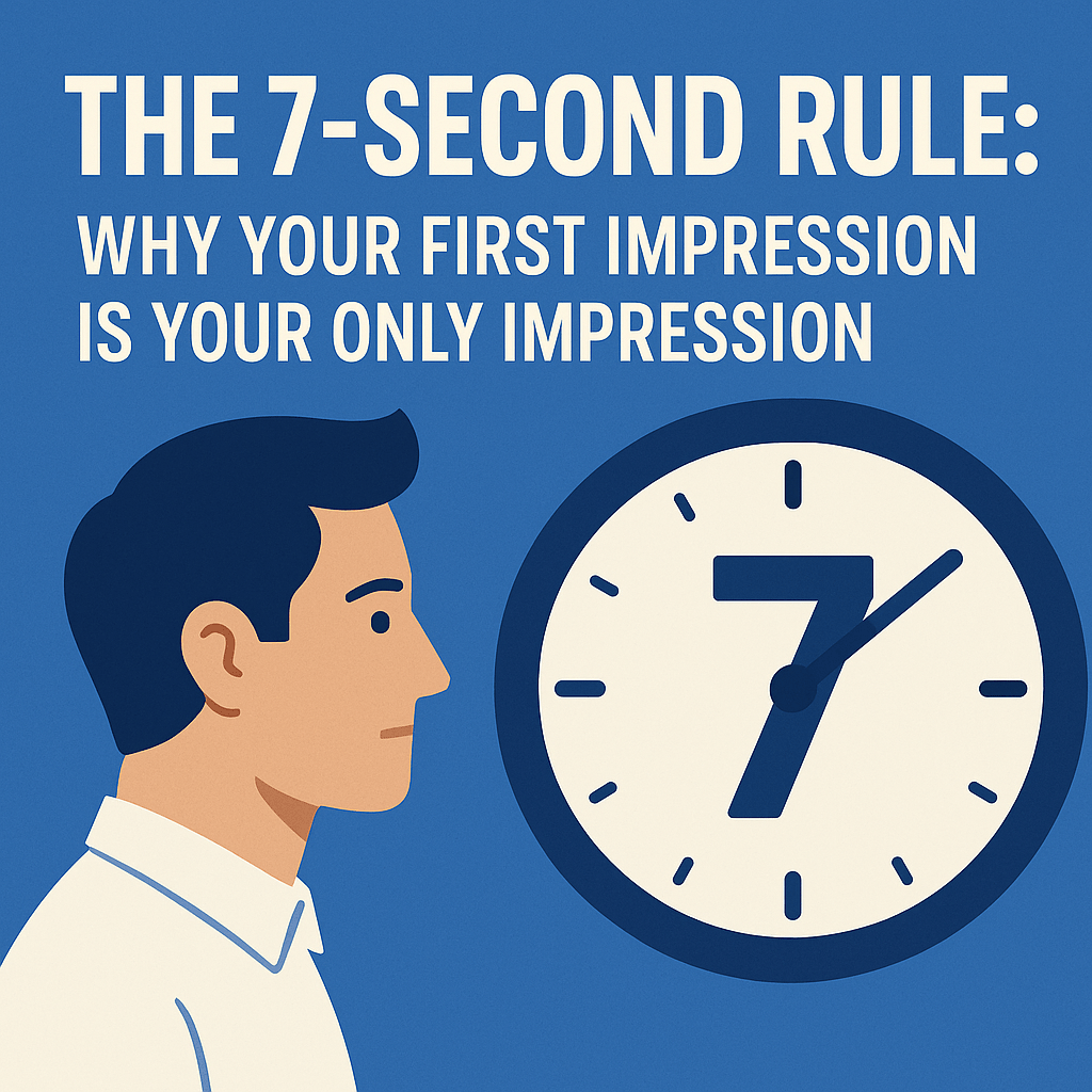 DAY 1: The 7-Second Rule: Why Your First Impression Is Your Only&nbsp;Impression