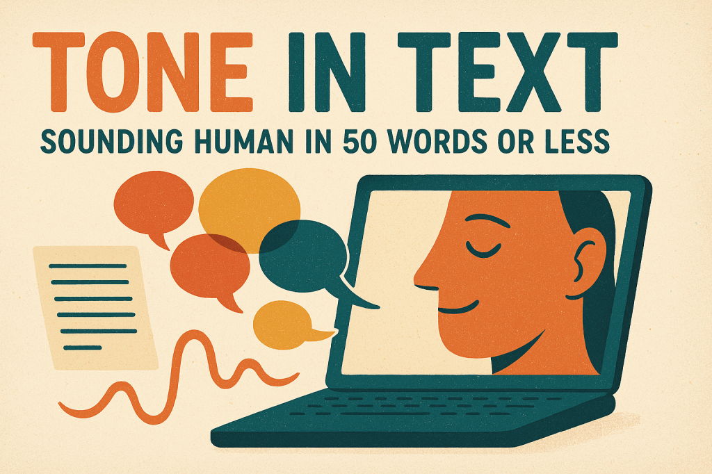 DAY 6: Tone in Text: Sounding Human in 50 Words or&nbsp;Less